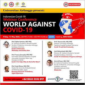 Indonesia Covid-19 Webinar Conderence WORLD AGAINST COVID-19