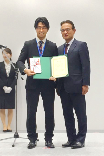整形外科学の西野壱哉先生が「第11回 日本関節鏡・膝・スポーツ整形外科学会 (JOSKAS)学会賞(関節鏡賞)」を受賞しました