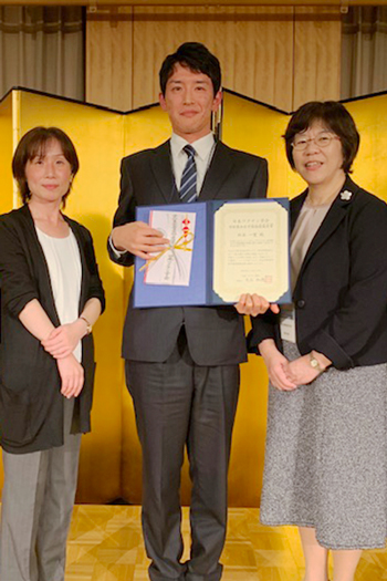 医学研究科　公衆衛生学　博士課程２年生 松本一寛さんが、第23回日本ワクチン学会学術集会にて「学術集会若手奨励最優秀賞」を受賞しました